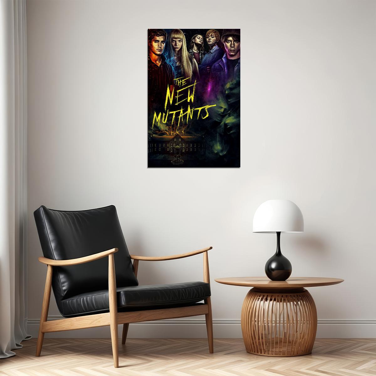 The New Mutants Movie Adventure Horror Characters Poster Wall Art Print Home Wall Decor - xonomax