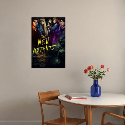 The New Mutants Movie Adventure Horror Characters Poster Wall Art Print Home Wall Decor - xonomax