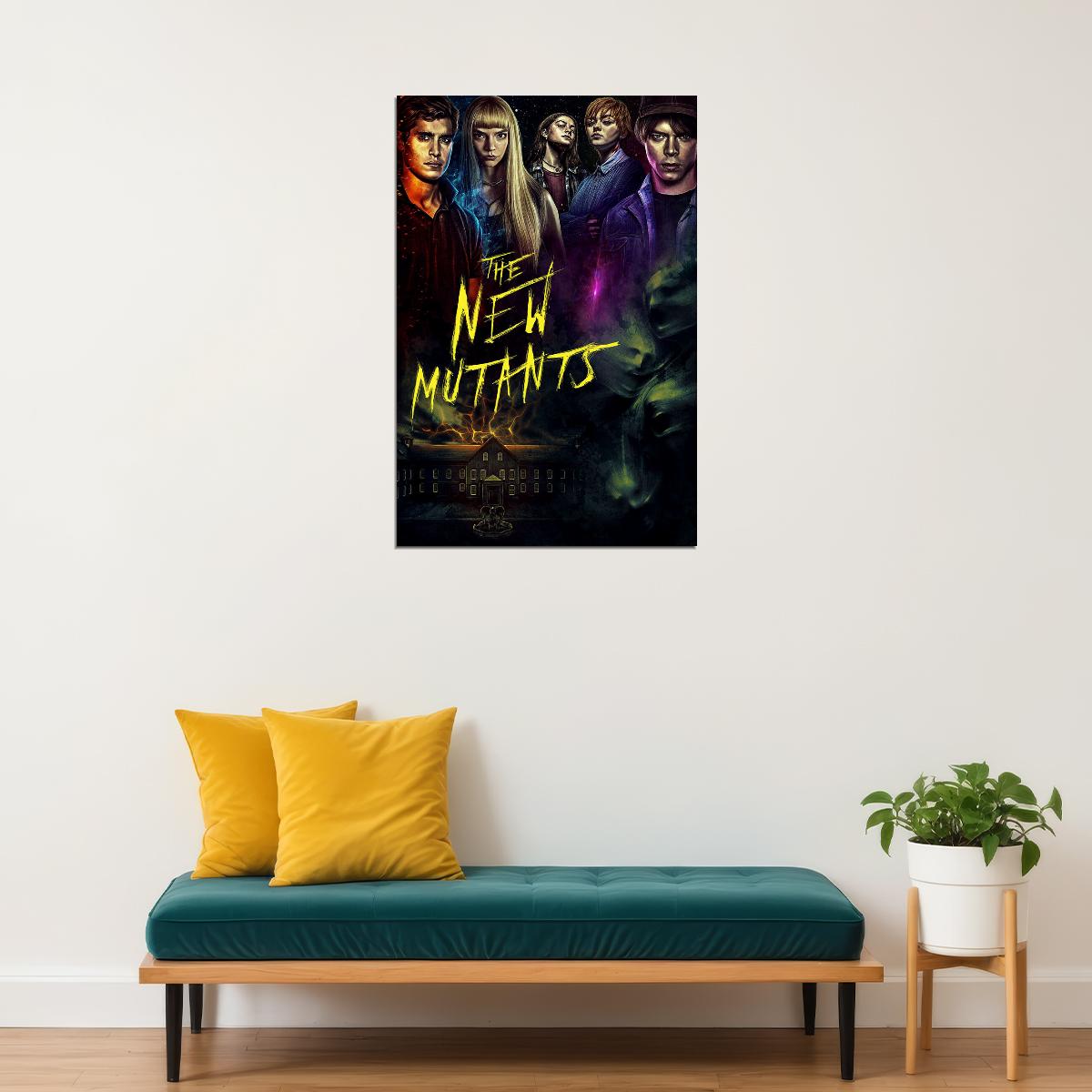 The New Mutants Movie Adventure Horror Characters Poster Wall Art Print Home Wall Decor - xonomax