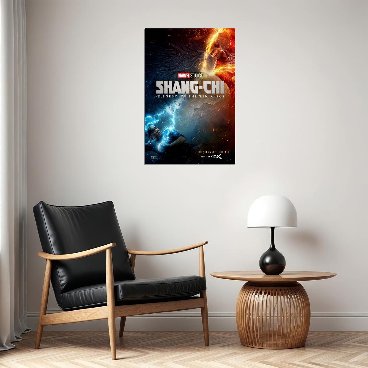 Shang Chi And The Legend Of The Ten Rings Movie War Poster Wall Art Print Home Wall Decor - xonomax