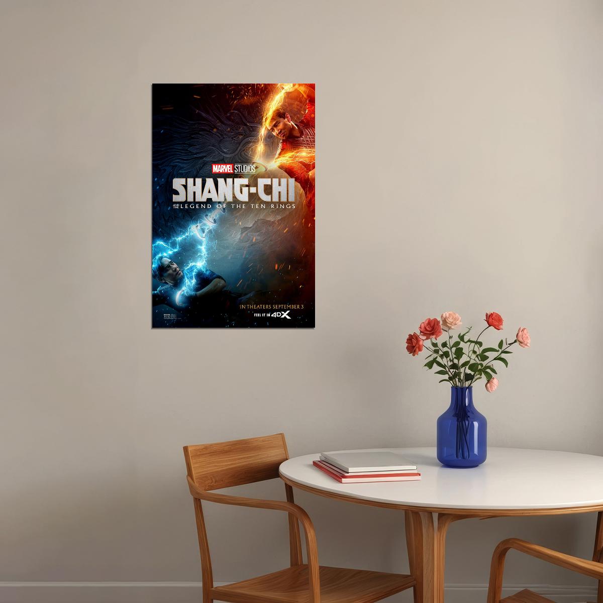 Shang Chi And The Legend Of The Ten Rings Movie War Poster Wall Art Print Home Wall Decor - xonomax