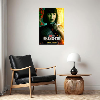Shang Chi And The Legend Of The Ten Rings Movie Fight Poster Wall Art Print Home Wall Decor - xonomax