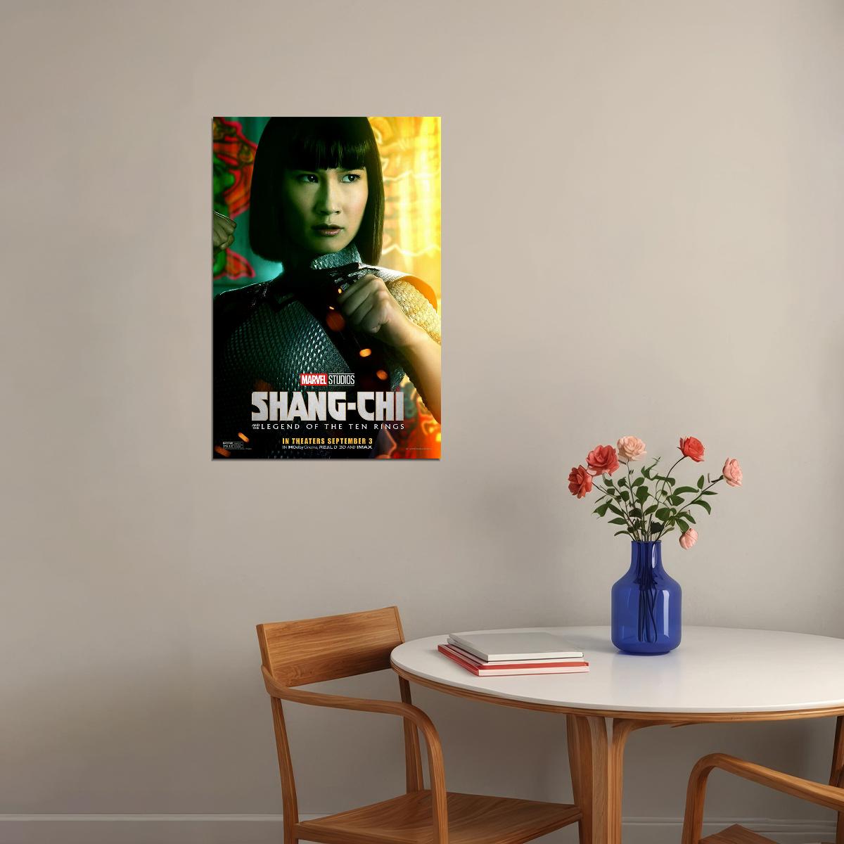 Shang Chi And The Legend Of The Ten Rings Movie Fight Poster Wall Art Print Home Wall Decor - xonomax