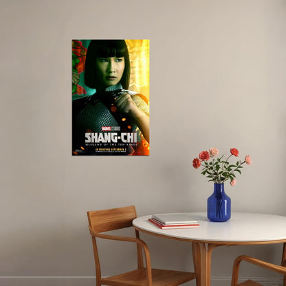Shang Chi And The Legend Of The Ten Rings Movie Fight Poster Wall Art Print Home Wall Decor - xonomax