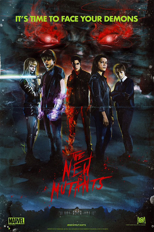 The New Mutants Movie Adventure Horror Action Poster Wall Art Print Home Wall Decor - xonomax