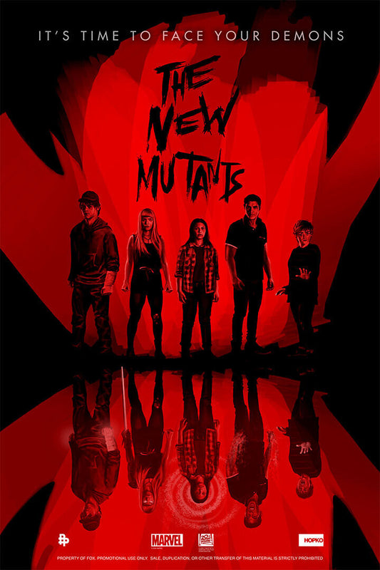 The New Mutants Movie Horror Action Mystery Poster Wall Art Print Home Wall Decor - xonomax