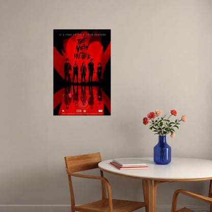 The New Mutants Movie Horror Action Mystery Poster Wall Art Print Home Wall Decor - xonomax