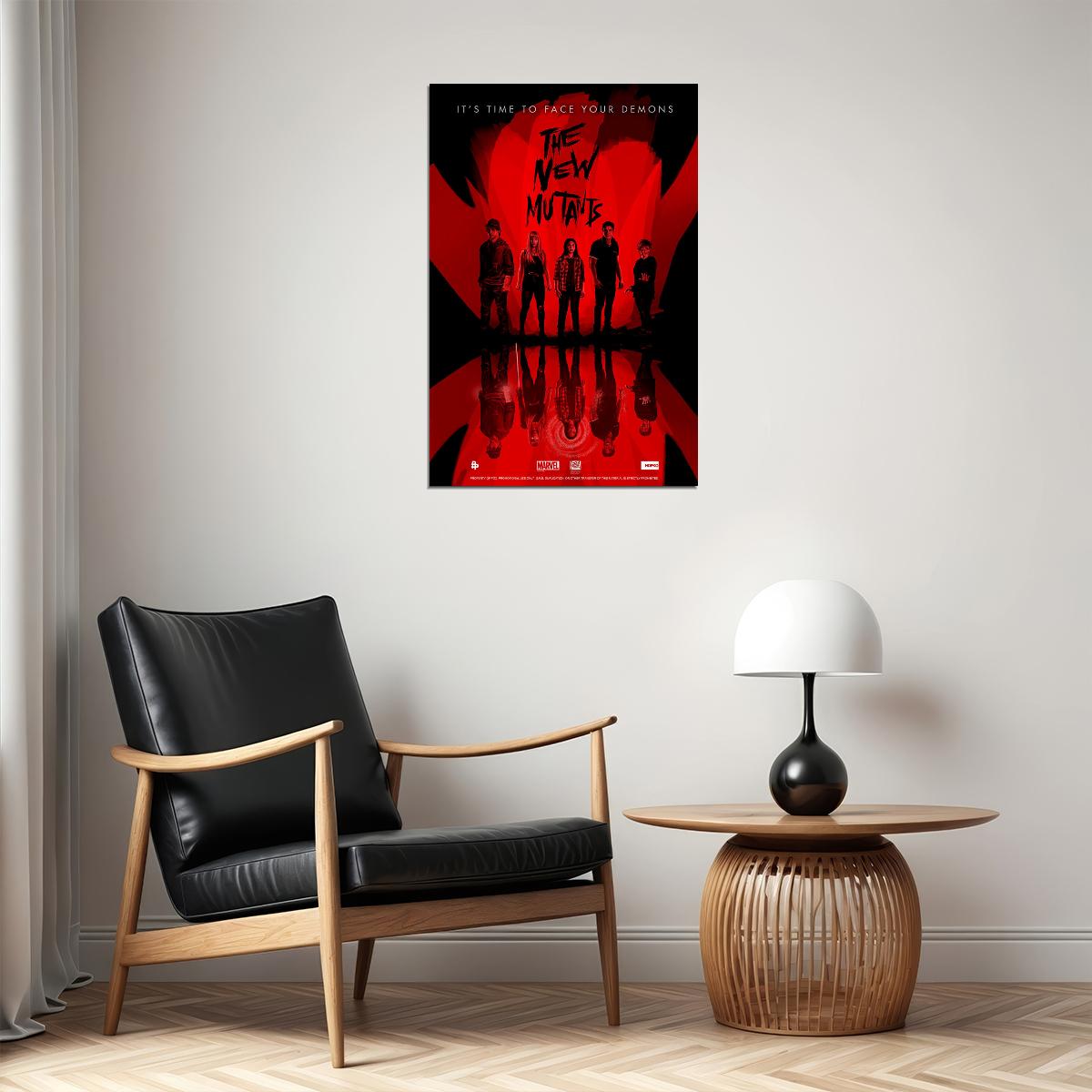 The New Mutants Movie Horror Action Mystery Poster Wall Art Print Home Wall Decor - xonomax