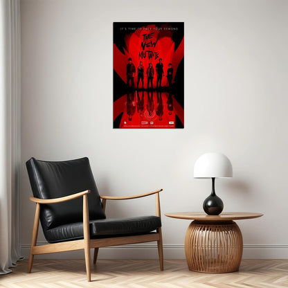 The New Mutants Movie Horror Action Mystery Poster Wall Art Print Home Wall Decor - xonomax