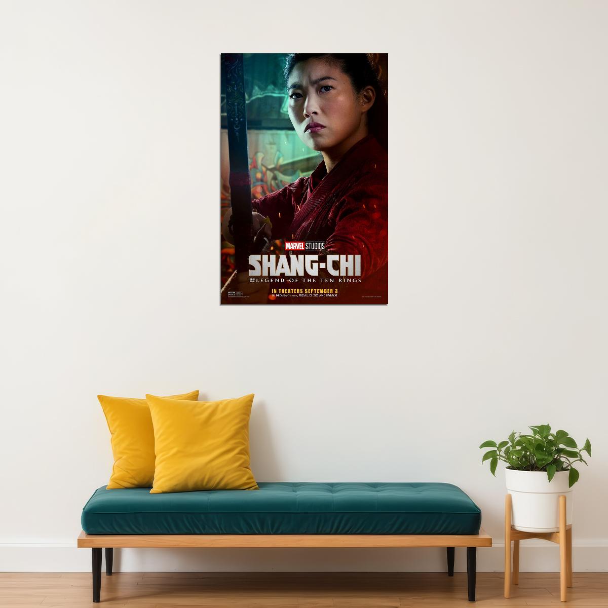 Shang Chi And The Legend Of The Ten Rings Movie Heroes Poster Wall Art Print Home Wall Decor - xonomax