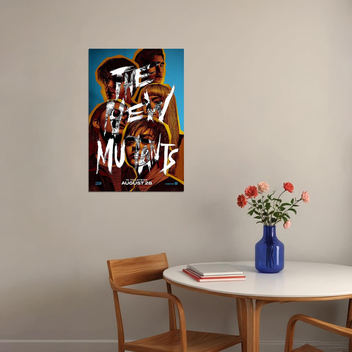 The New Mutants Movie Action Mystery Horror Poster Wall Art Print Home Wall Decor - xonomax