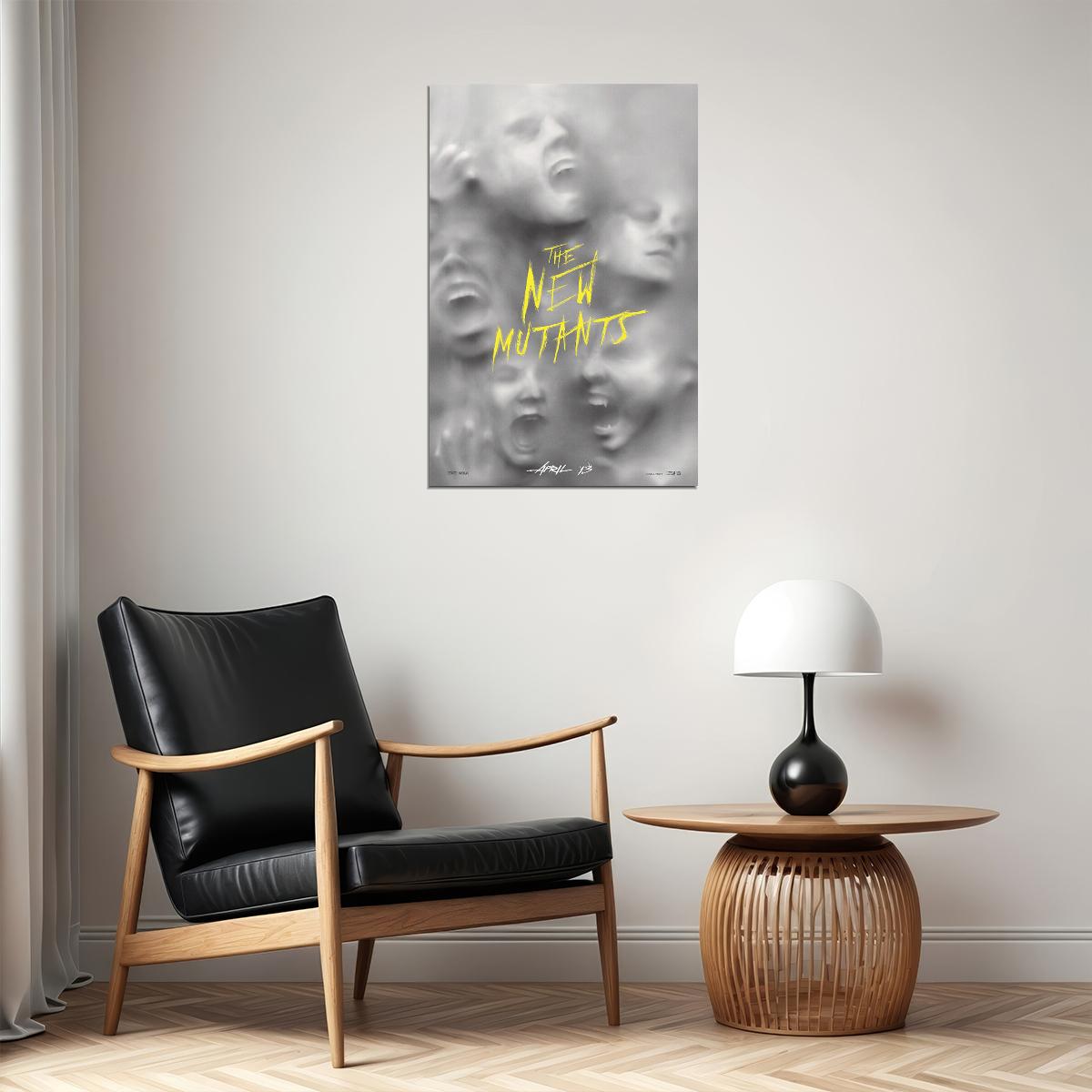 The New Mutants Movie Horror Action Mystery Poster Wall Art Print Home Wall Decor - xonomax