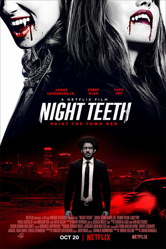 Night Teeth Movie 2021 Action Crime Drama Poster Wall Art Print Home Wall Decor - xonomax