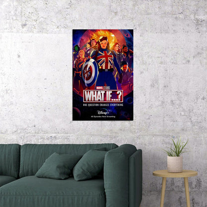 What If...? Full Character Movie 2021 Warriors Poster Wall Art Print Home Wall Decor - xonomax
