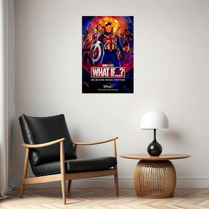 What If...? Full Character Movie 2021 Warriors Poster Wall Art Print Home Wall Decor - xonomax