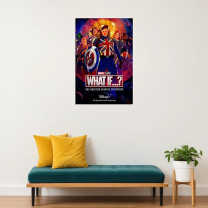 What If...? Full Character Movie 2021 Warriors Poster Wall Art Print Home Wall Decor - xonomax