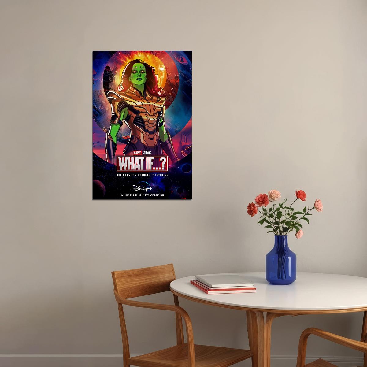 What If...? Full Character Movie 2021 Green Hero Poster Wall Art Print Home Wall Decor - xonomax