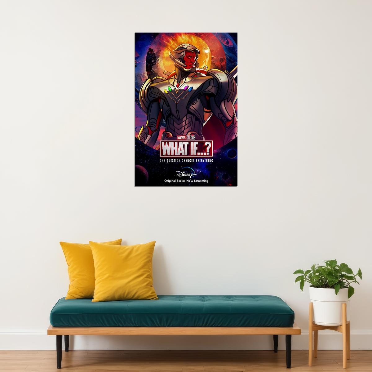 What If...? Full Character Movie 2021 Robot Poster Wall Art Print Home Wall Decor - xonomax