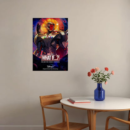 What If...? Full Character Movie 2021 Robot Poster Wall Art Print Home Wall Decor - xonomax