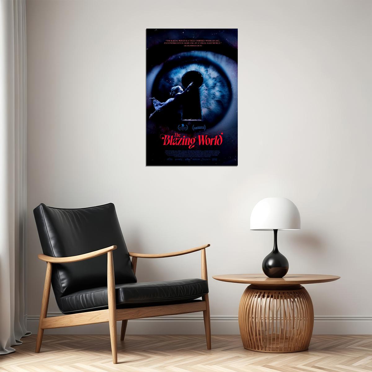 The Blazing World Movie 2021 Action Comedy Fantasy Poster Wall Art Print Home Wall Decor - xonomax