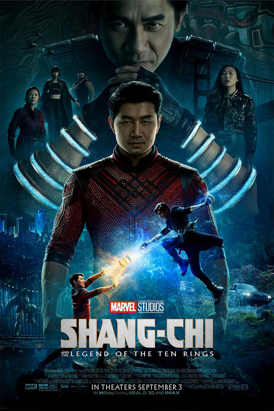 Shang Chi And The Legend Of The Ten Rings Movie 2021 Action Poster Wall Art Print Home Wall Decor - xonomax