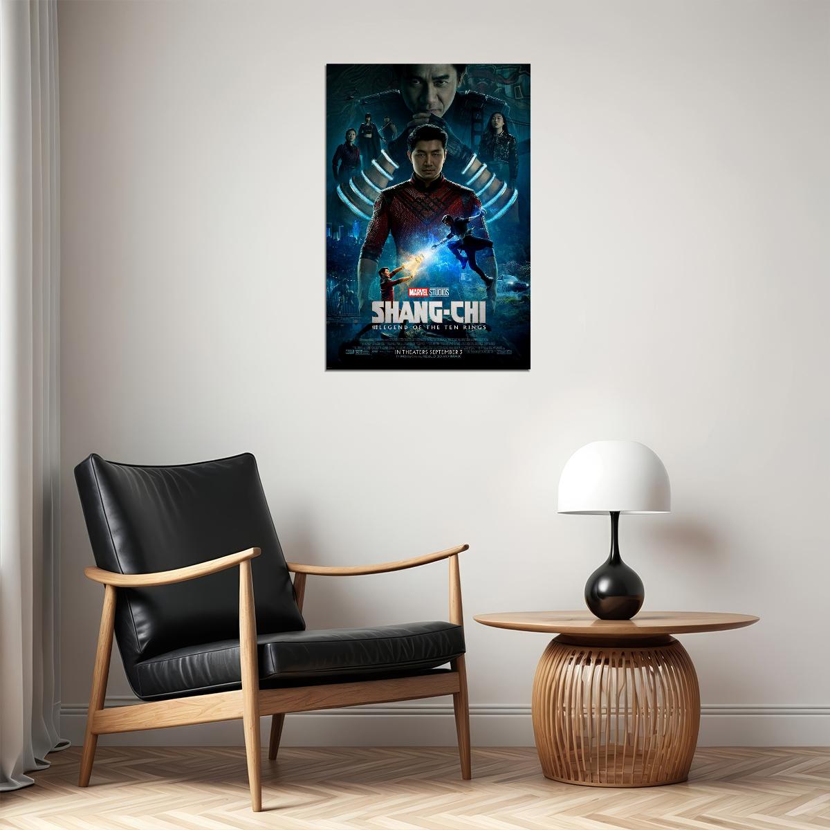 Shang Chi And The Legend Of The Ten Rings Movie 2021 Action Poster Wall Art Print Home Wall Decor - xonomax
