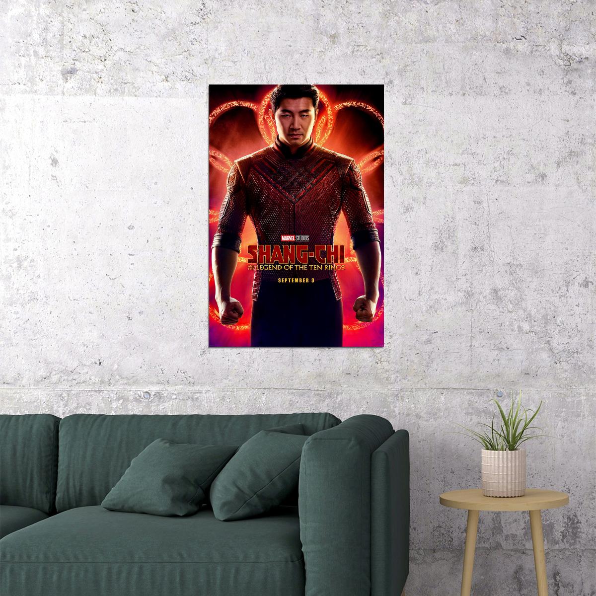 Shang Chi And The Legend Of The Ten Rings Movie 2021 Poster Wall Art Print Home Wall Decor - xonomax