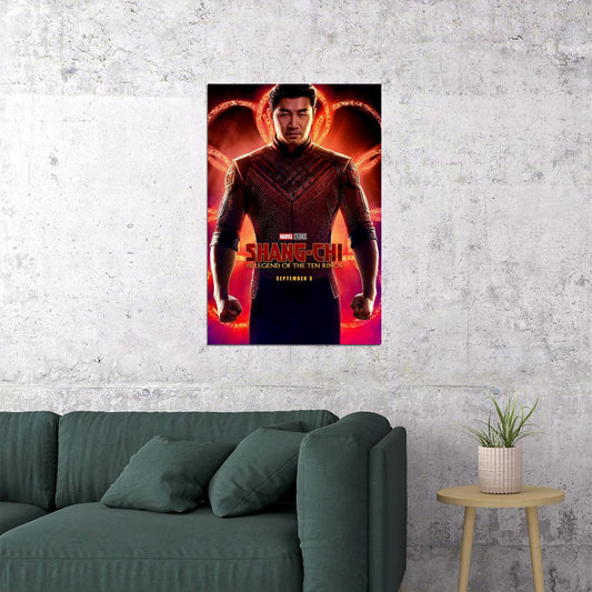 Shang Chi And The Legend Of The Ten Rings Movie 2021 Poster Wall Art Print Home Wall Decor - xonomax