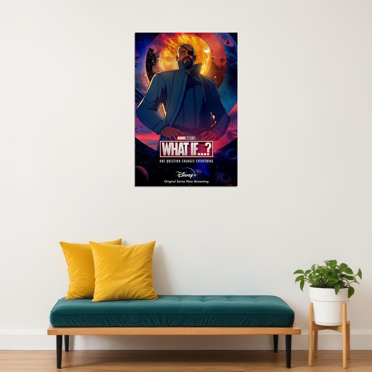 What If...? Full Character Movie 2021 Animation Poster Wall Art Print Home Wall Decor - xonomax