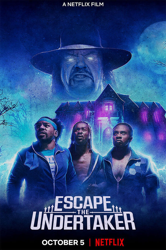 Escape The Undertaker Movie 2021 Comedy Game Event Poster Wall Art Print Home Wall Decor - xonomax