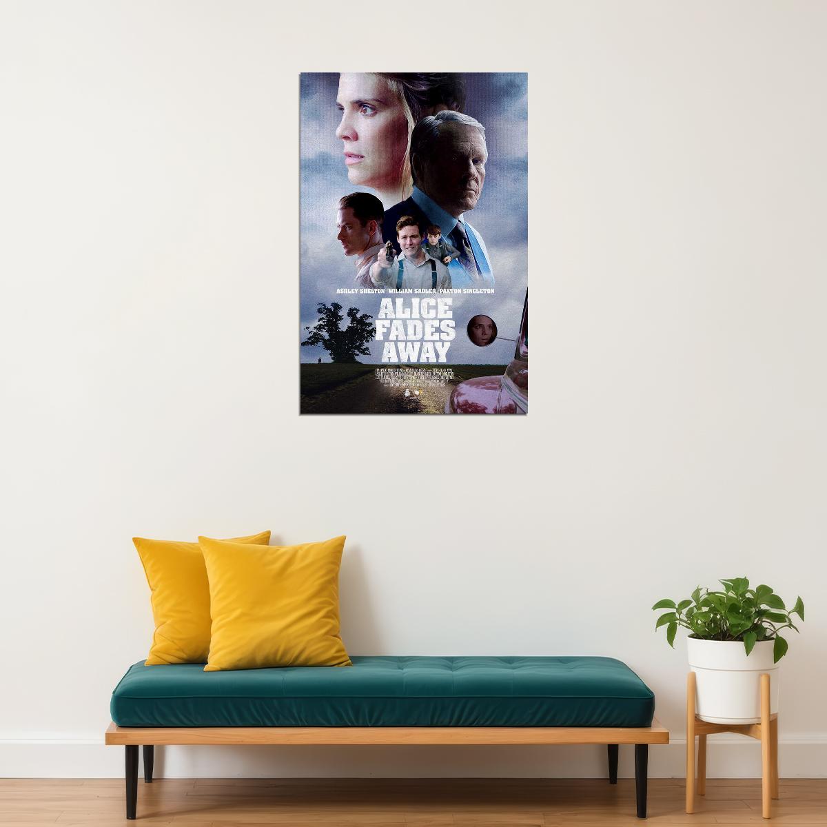 Alice Fades Away Movie 2021 Thriller Poster Wall Art Print Home Wall Decor - xonomax