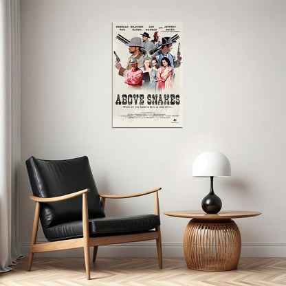 Above Snakes Movie 2021 Action Mystery Poster Wall Art Print Home Wall Decor - xonomax