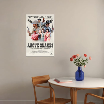 Above Snakes Movie 2021 Action Mystery Poster Wall Art Print Home Wall Decor - xonomax