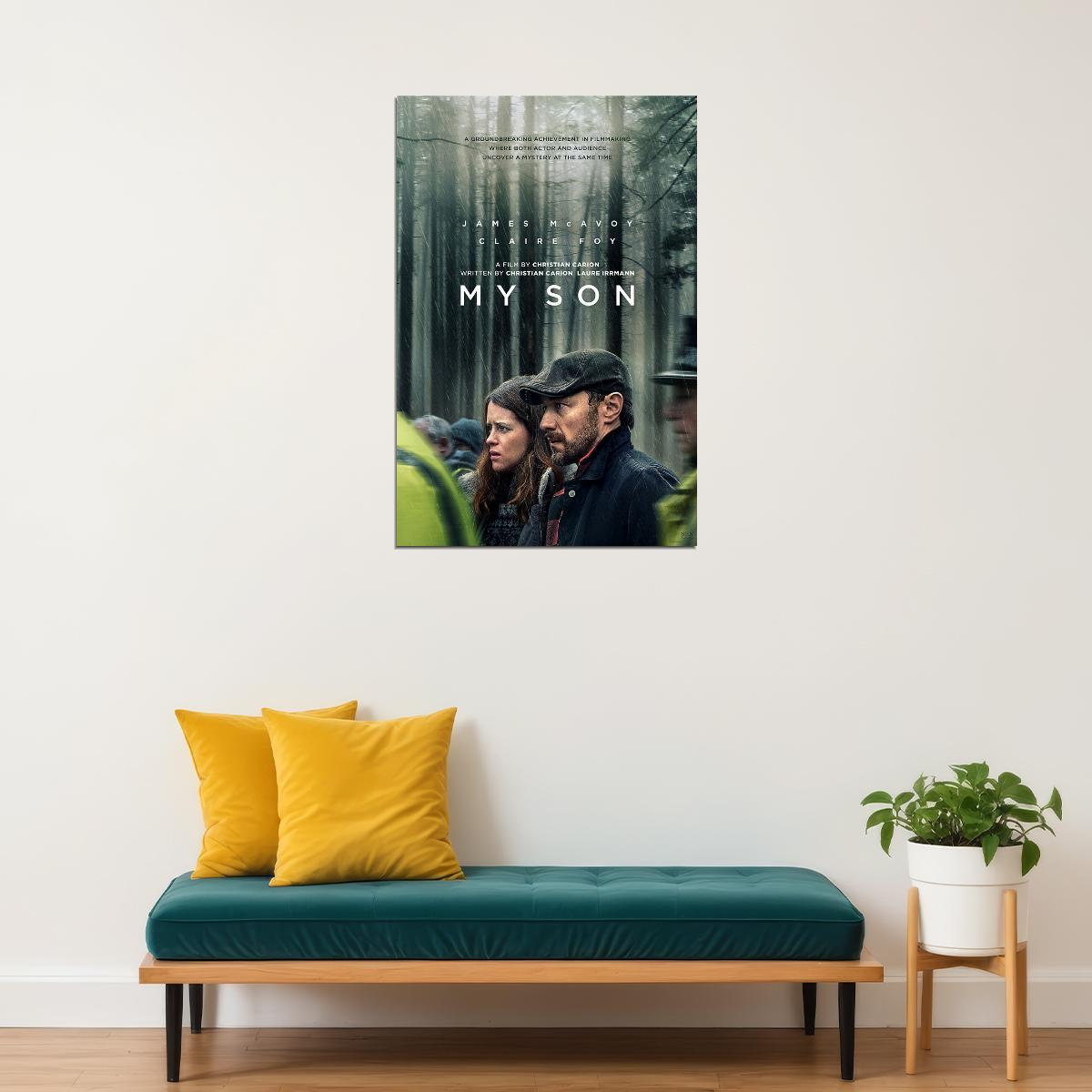 My Son Movie 2021 Crime Drama Mystery Poster Wall Art Print Home Wall Decor - xonomax