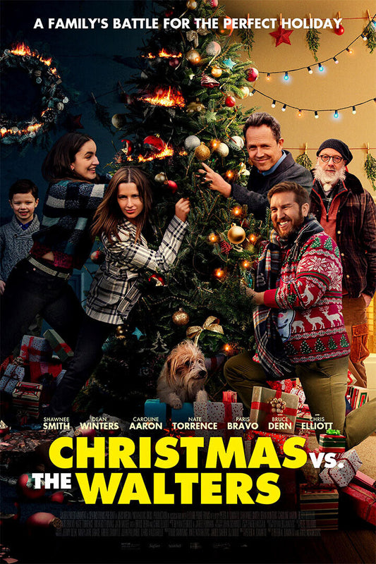 Christmas Vs. The Walters Movie 2021 Comedy Drama Poster Wall Art Print Home Wall Decor - xonomax