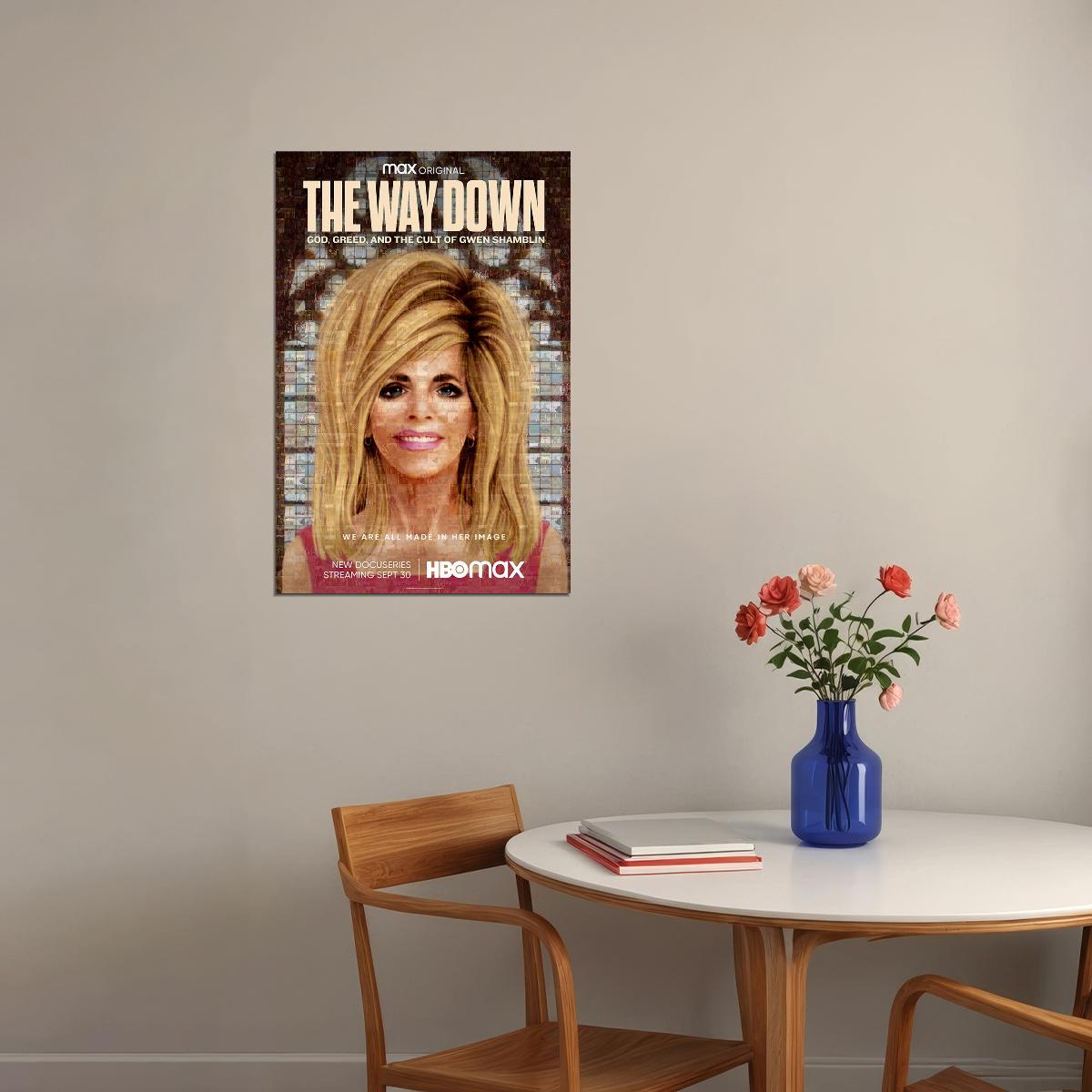 The Way Down Movie 2021 Documentary Poster Wall Art Print Home Wall Decor - xonomax