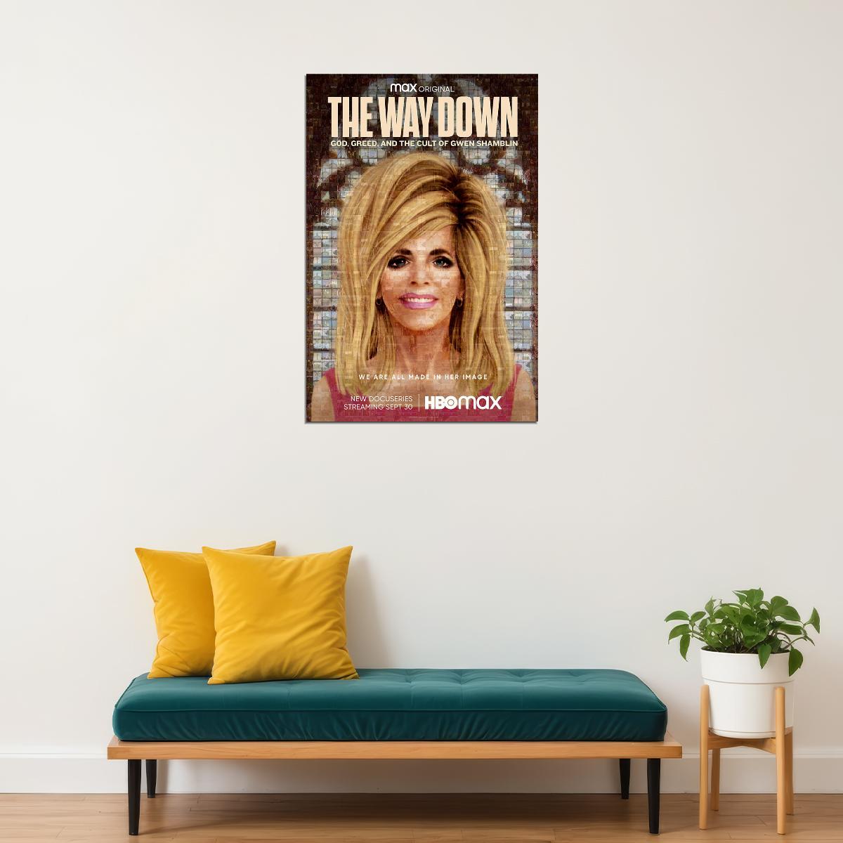 The Way Down Movie 2021 Documentary Poster Wall Art Print Home Wall Decor - xonomax