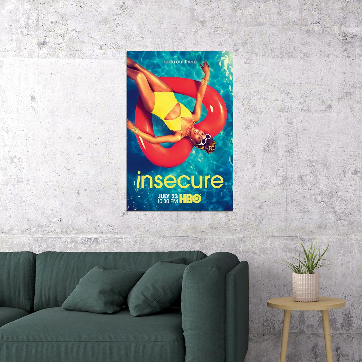 Insecure 2 Movie 2021 Romantic Comedy Poster Wall Art Print Home Wall Decor - xonomax
