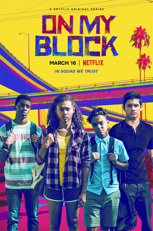 On My Block 2 Movie 2021 Action Drama Poster Wall Art Print Home Wall Decor - xonomax