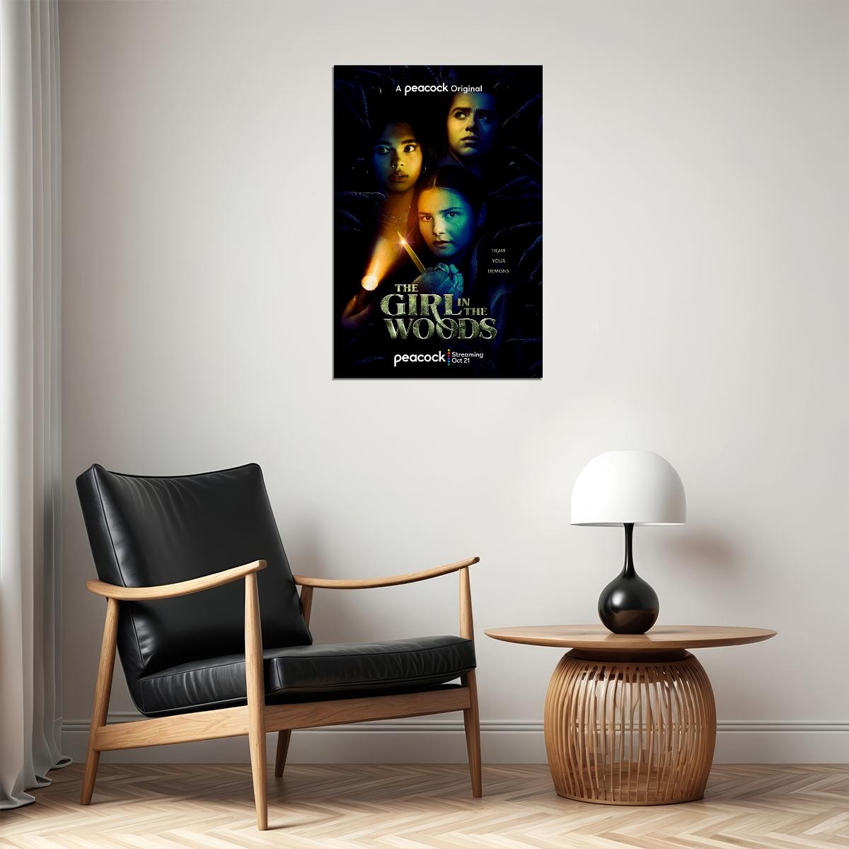 Girl In The Woods Movie Drama Fantasy Horror Poster Wall Art Print Home Wall Decor - xonomax