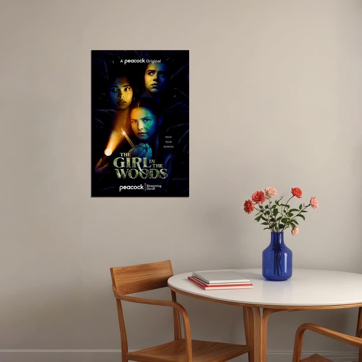 Girl In The Woods Movie Drama Fantasy Horror Poster Wall Art Print Home Wall Decor - xonomax