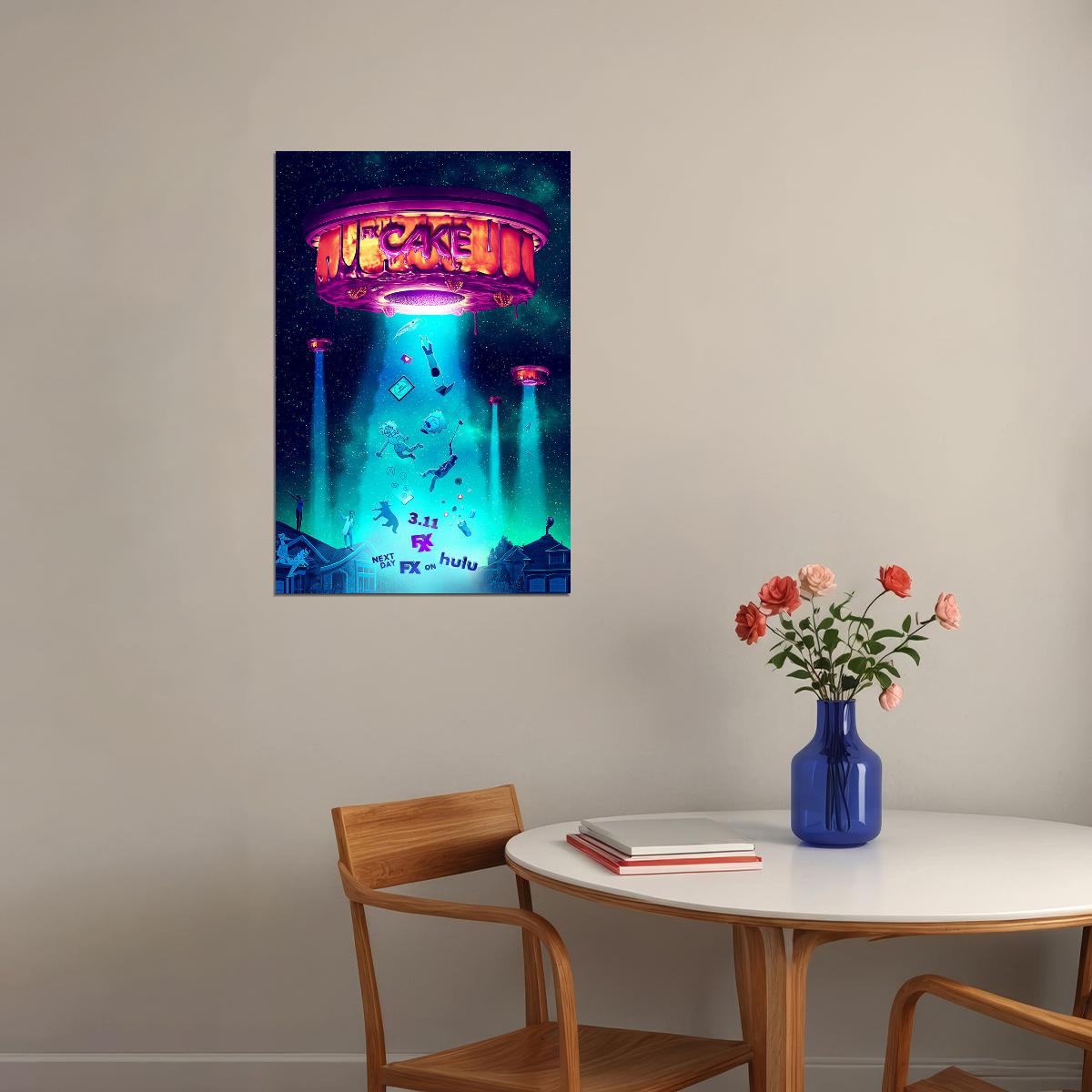 Cake Movie 2021 Animation Comedy Poster Wall Art Print Home Wall Decor - xonomax