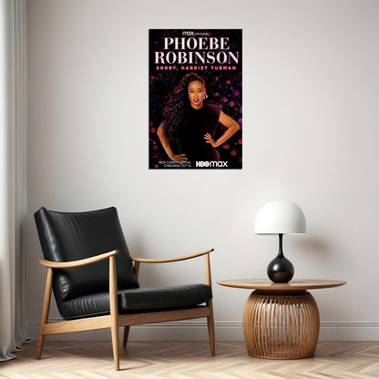 Phoebe Robinson Sorry Harriet Tubman Movie Comedy Poster Wall Art Print Home Wall Decor - xonomax