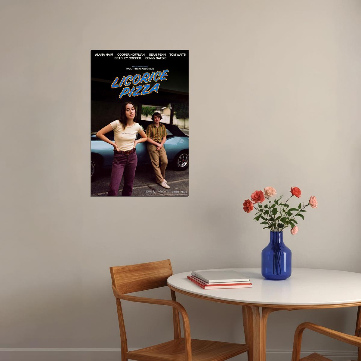 Licorice Pizza Movie 2021 Comedy Drama Romantic Poster Wall Art Print Home Wall Decor - xonomax