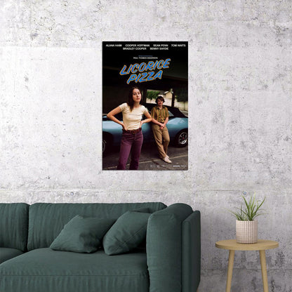 Licorice Pizza Movie 2021 Comedy Drama Romantic Poster Wall Art Print Home Wall Decor - xonomax
