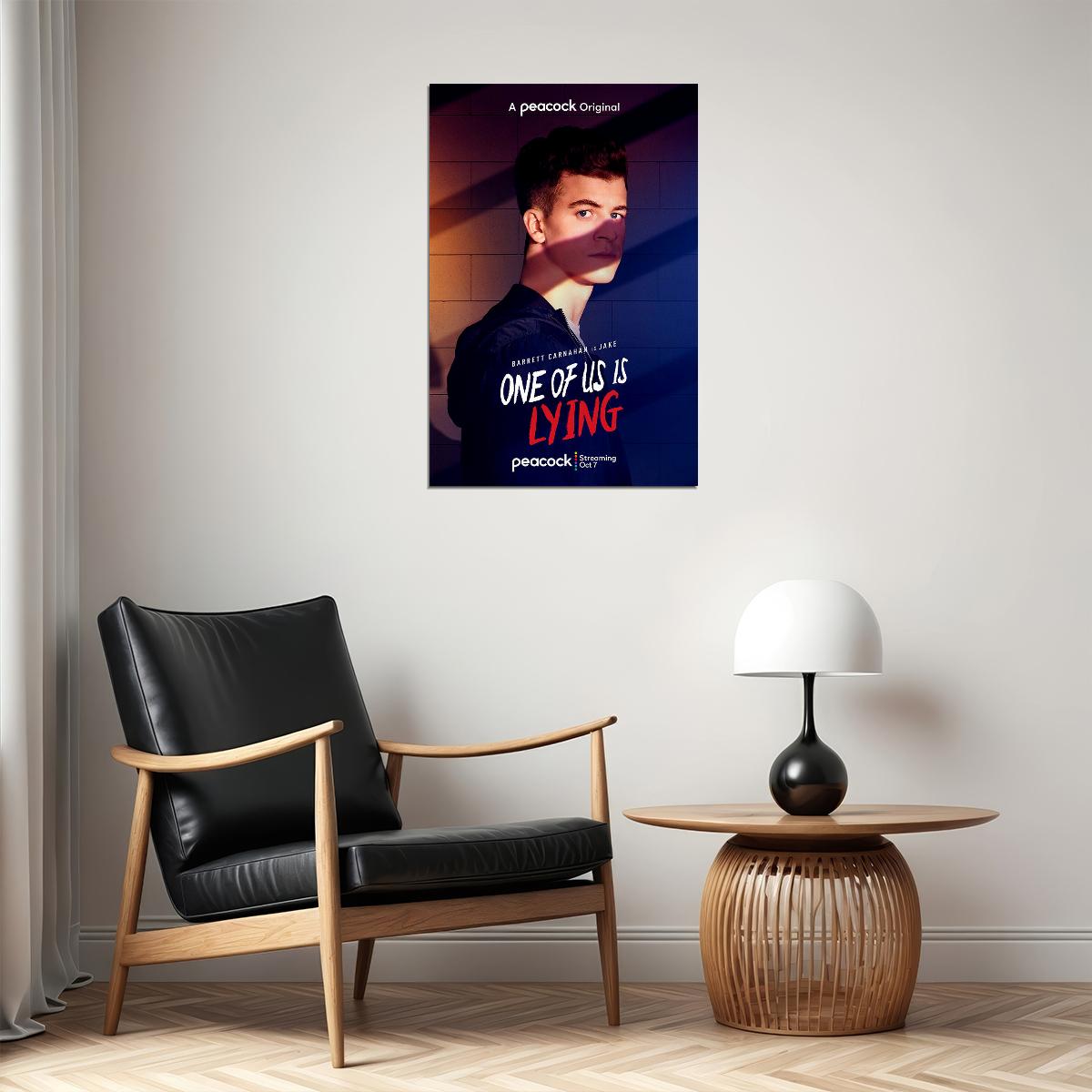 One Of Us Is Lying Full Character Movie 2021 Action Poster Wall Art Print Home Wall Decor - xonomax