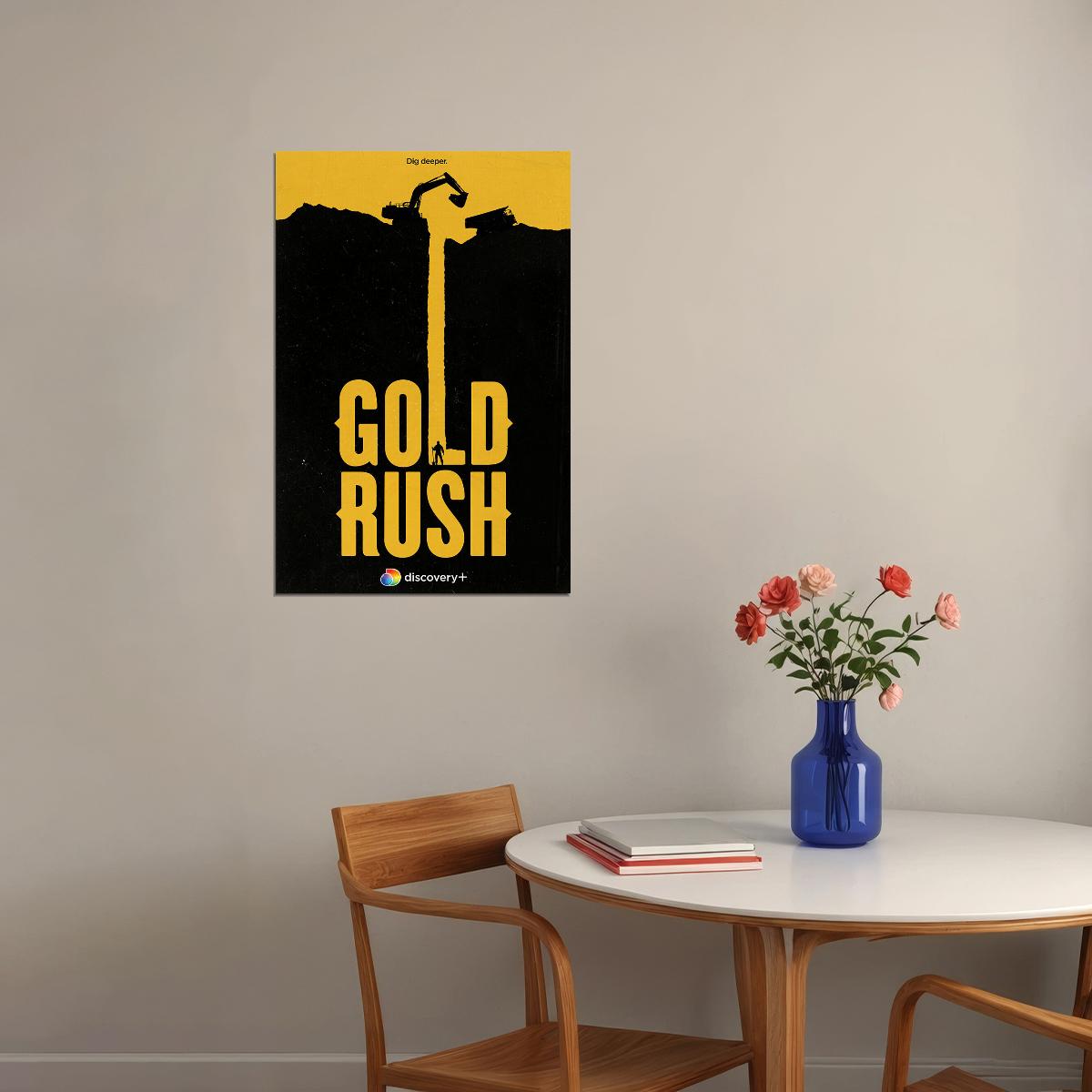 Gold Rush Movie Reality Series Poster Wall Art Print Home Wall Decor - xonomax