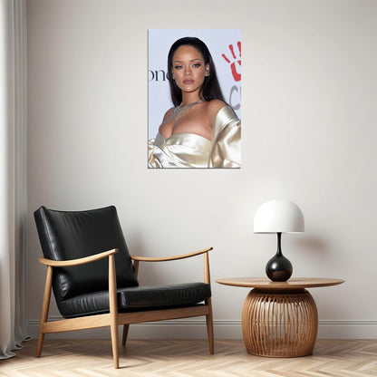 Rihanna Singer Song Lyricist Famous Artist Poster Wall Art Print Home Wall Decor - xonomax