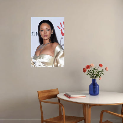 Rihanna Singer Song Lyricist Famous Artist Poster Wall Art Print Home Wall Decor - xonomax