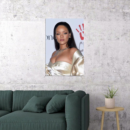 Rihanna Singer Song Lyricist Famous Artist Poster Wall Art Print Home Wall Decor - xonomax